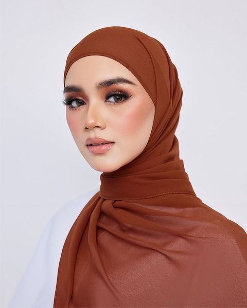 mellysa shawl rust brown (2)