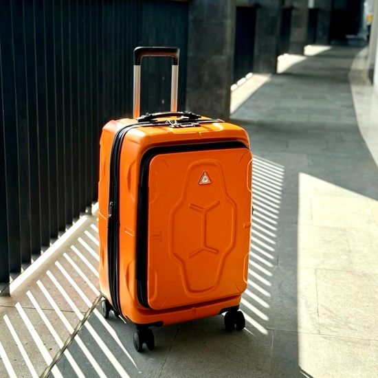 TROOPER EX 上掀式前中雙開拉錬箱 | mendoza bags & luggage