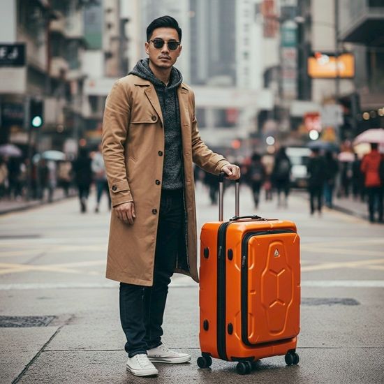 TROOPER EX 上掀式前中雙開拉錬箱 | mendoza bags & luggage