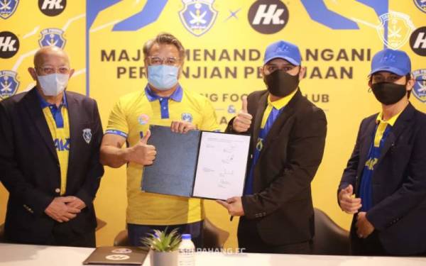 Sri Pahang FC terima tajaan RM1.13 juta