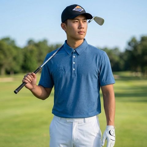 MEN'S-SORONA-GOLF-POLO-SERIES-BLUE-NEEDLE