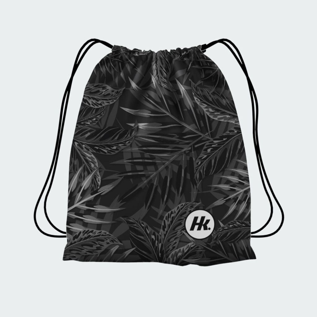 HK-DRAWSTRING-SHOES-BAG-BLACK-FRONT