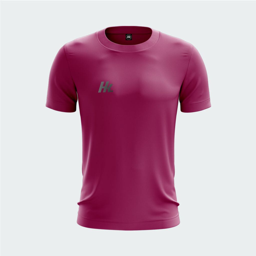 QUICK-DRY-TEE-DEEP-PINK-FRONT