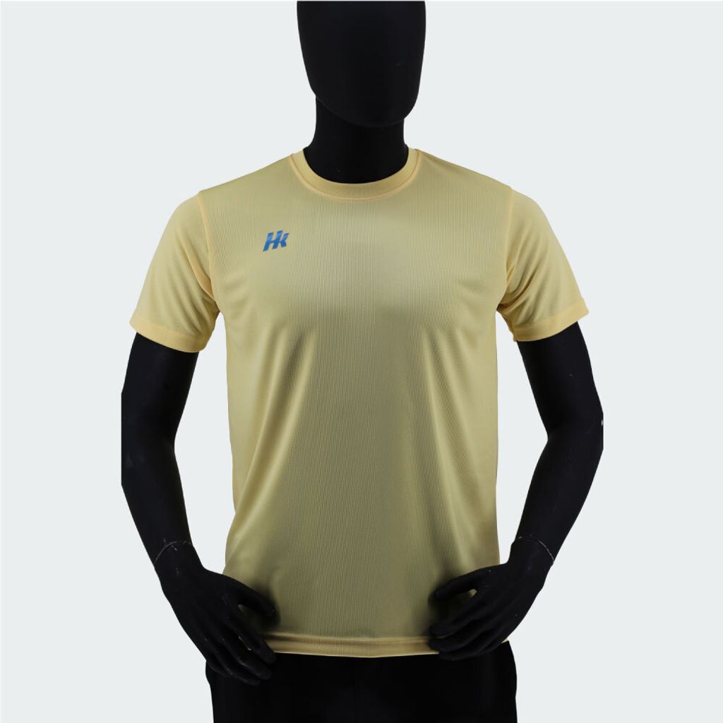 QUICK-DRY-TEE-LIGHT-YELLOW-FRONT