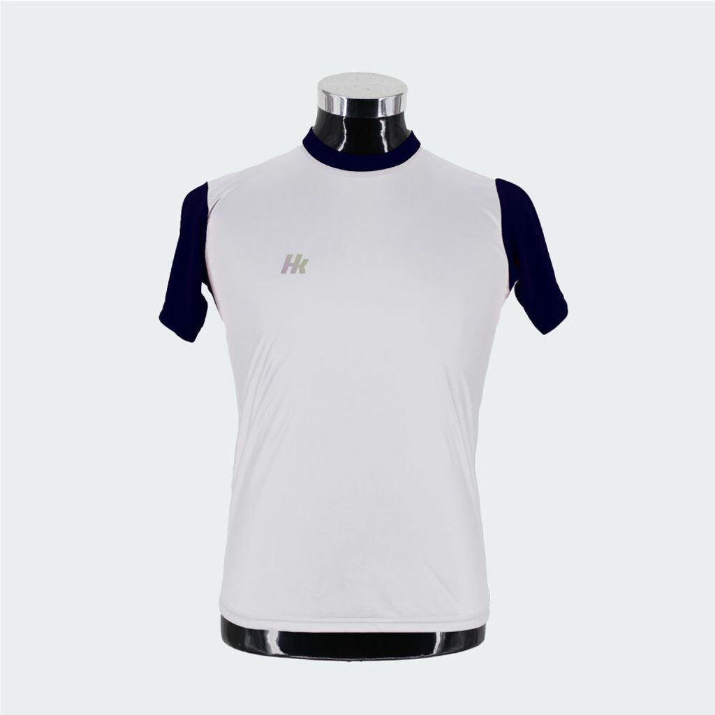 QUICK-DRY-TEE-WHITE-NAVY-FRONT
