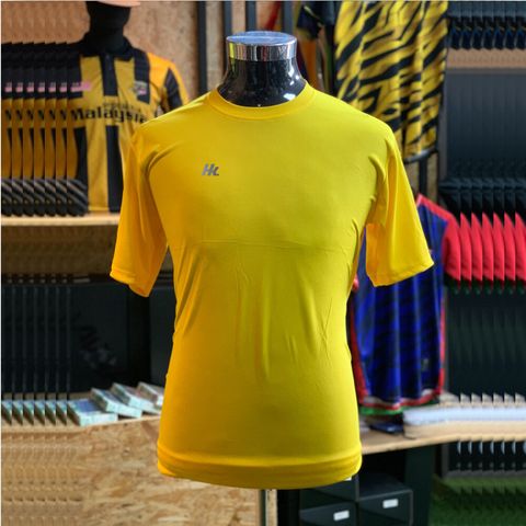 QUICK-DRY-TEE-YELLOW-FRONT