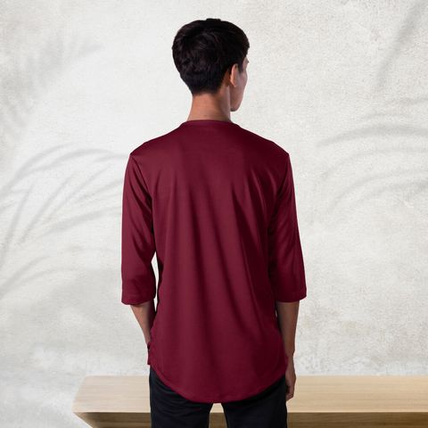 KURTA-ALYASER-BLOOD-MAROON-BACK