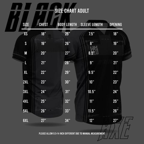 AXE-BLACK-GREY-FLAT-V-NECK-SIZE