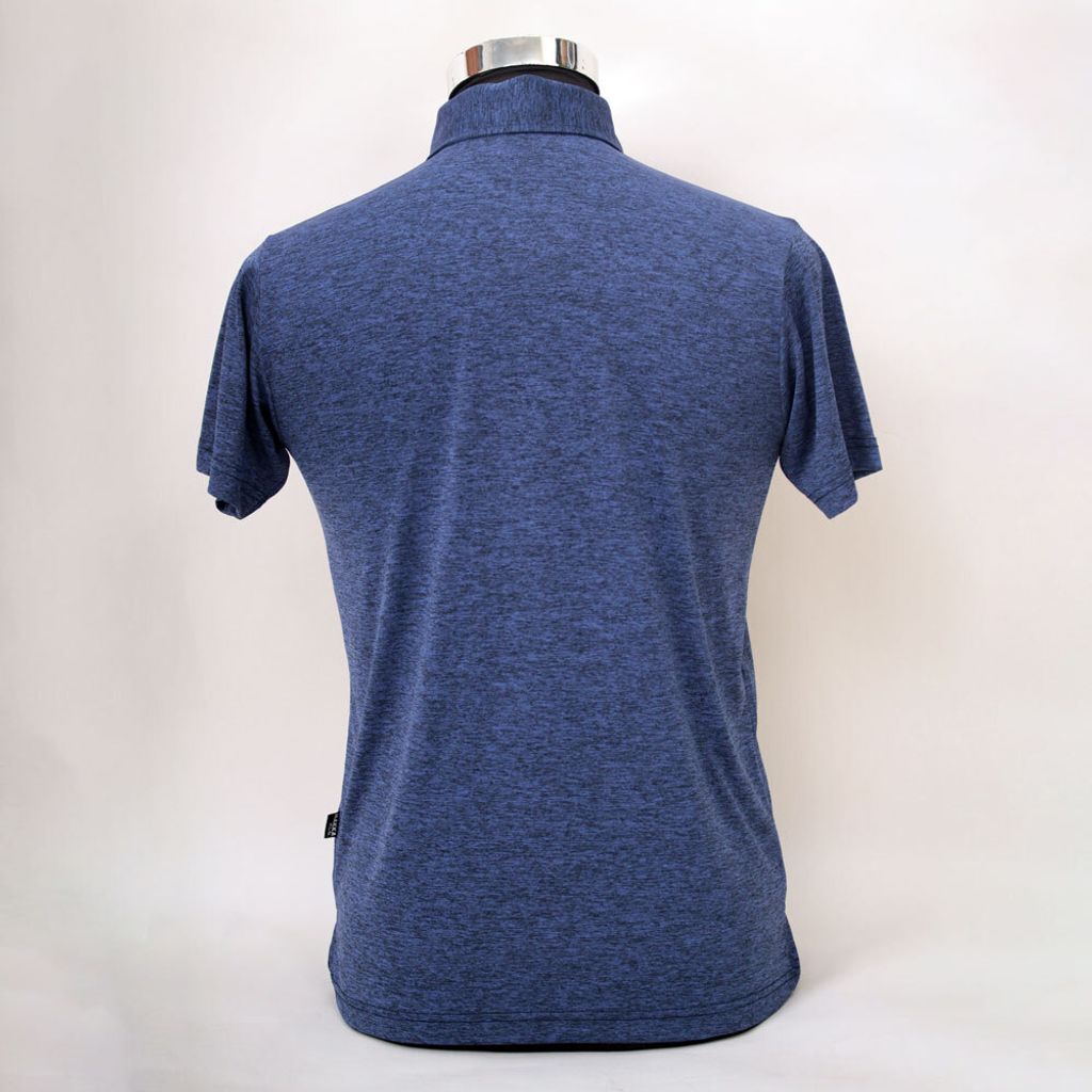 GOLF-MELANGE-NAVY-BLUE-POLO-4