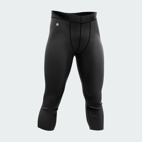 3-4-COMPRESSION-TIGHT-GORILLA-BLACK