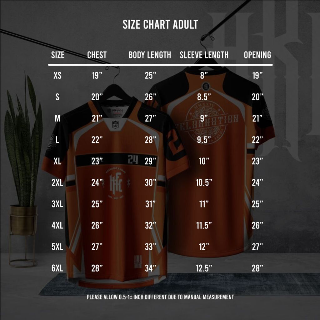 FELDANATION-NFL-SERIES-JERSEY-ORANGE-BLACK-SIZE