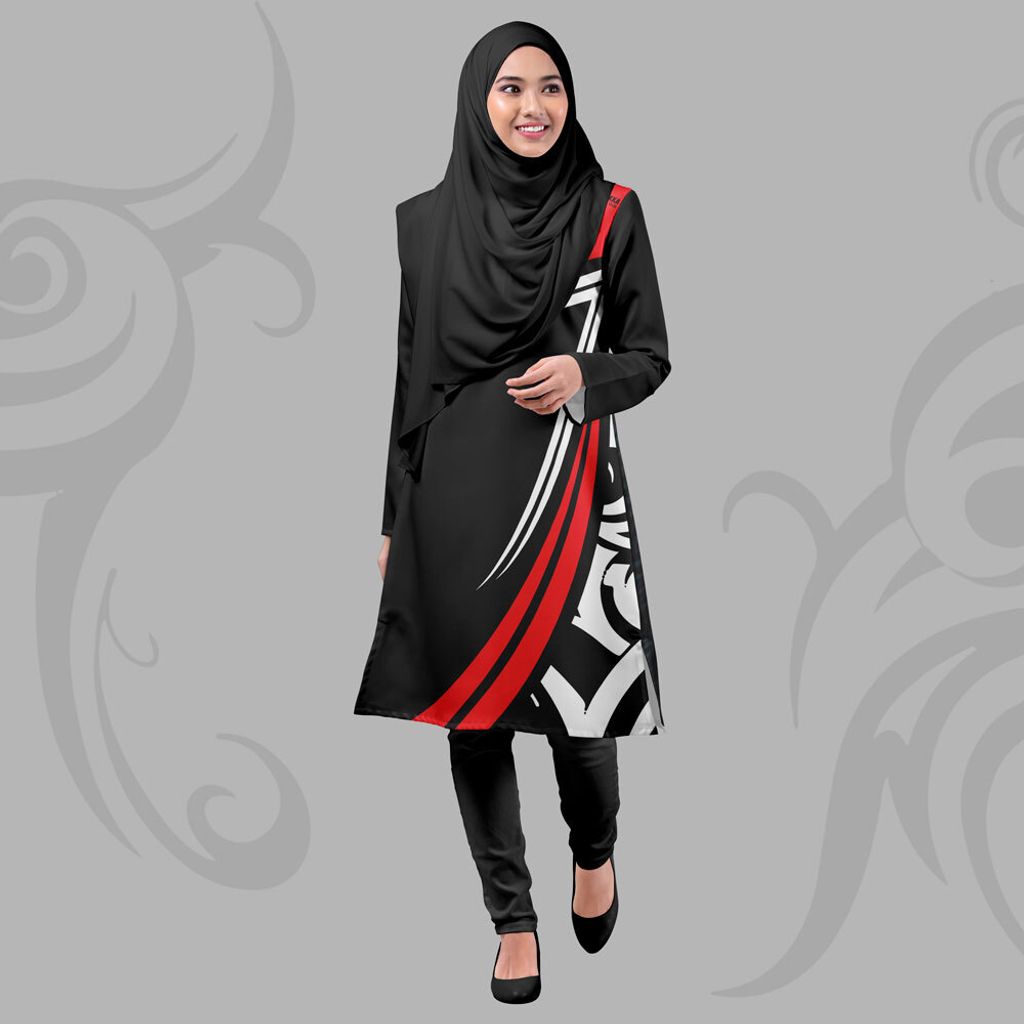 TRIBAL-SCARLET-RED-JERSEY-MUSLIMAH-3