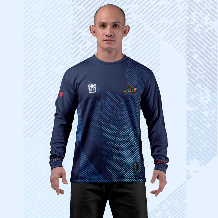 HARI-SUKAN-NEGARA-STRIPE-BLUE-LONG