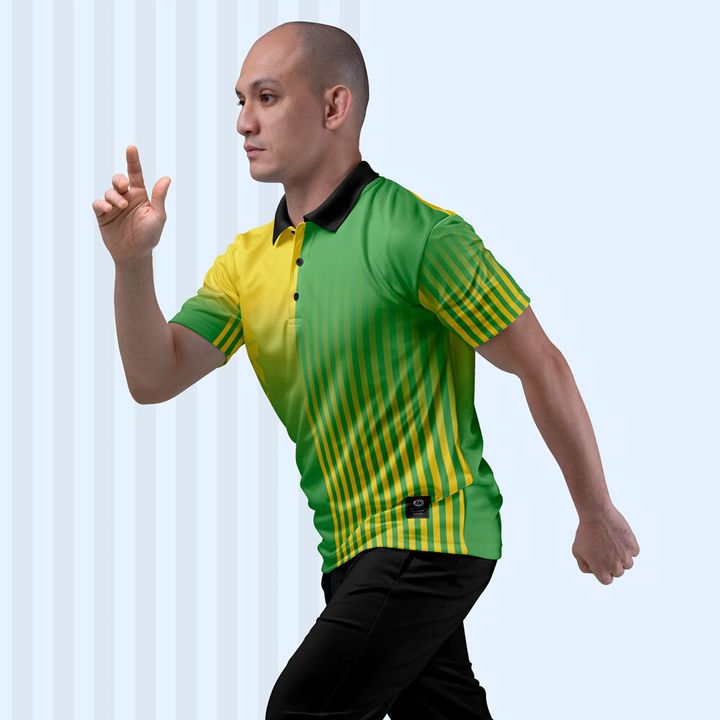 NEXUS-GREEN-YELLOW-JERSEY-POLO