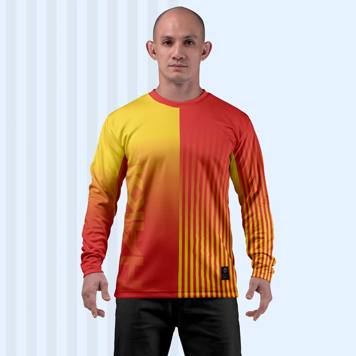 NEXUS-RED-YELLOW-JERSEY-LONG