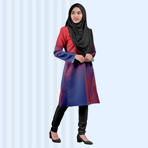 NEXUS-BLUE-RED-JERSEY-MUSLIMAH
