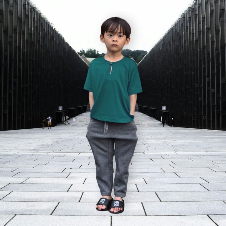 AL-FATEH-IRONLESS-KURTA-JERSEY-TEAL-GREEN-KIDS-1