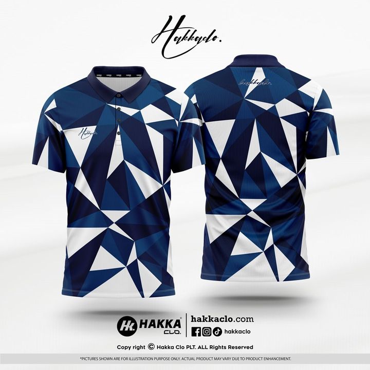 GOLF-BIRDIE-GEOMETRY-POLO