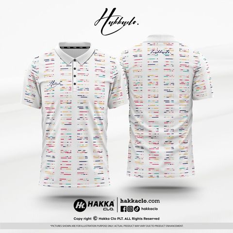 GOLF-TEE-TIME-WHITE-POLO