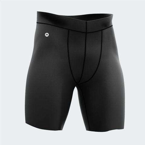 HK-SHORT-TIGHT-BLACK-FRONT