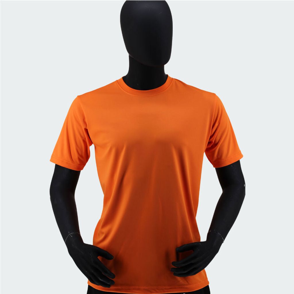 QUICK-DRY-TEE-ORANGE-FRONT