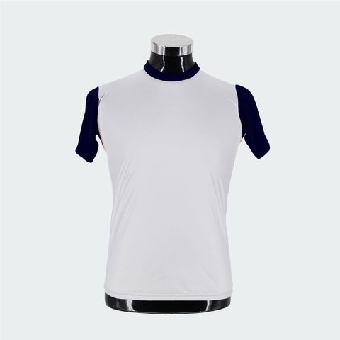 QUICK-DRY-TEE-WHITE-NAVY