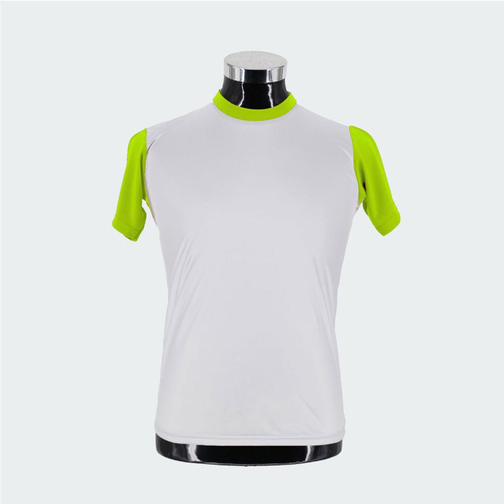 QUICK-DRY-TEE-WHITE-GREEN