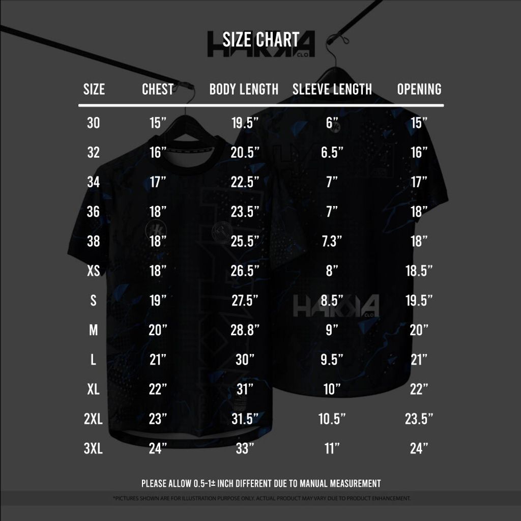 DIAMOND-QUICK-DRY-MULTISPORTS-JERSEY-SIZE