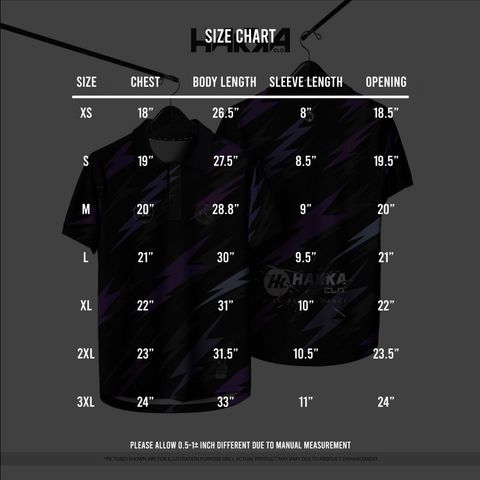 NIGHTVOLT-QUICK-DRY-MULTISPORTS-JERSEY-POLO-SIZE