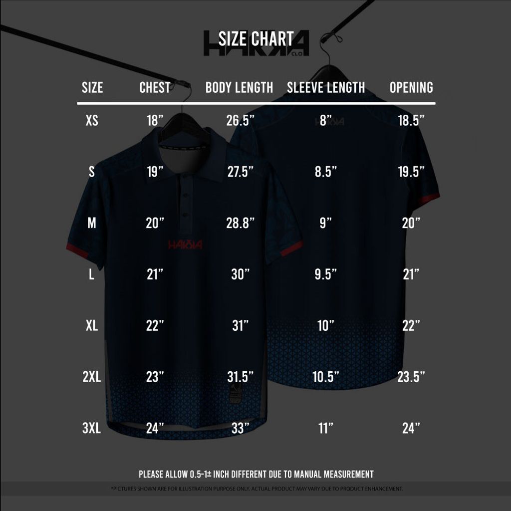 TRIBO-QUICK-DRY-MULTISPORTS-JERSEY-POLO-SIZE