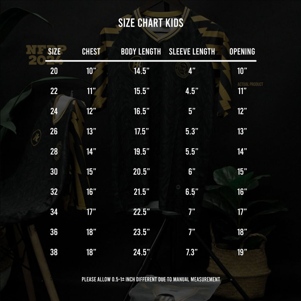 NFDP-LIGHTNING-BLACK-GOLD-2024-KIDS-SIZE