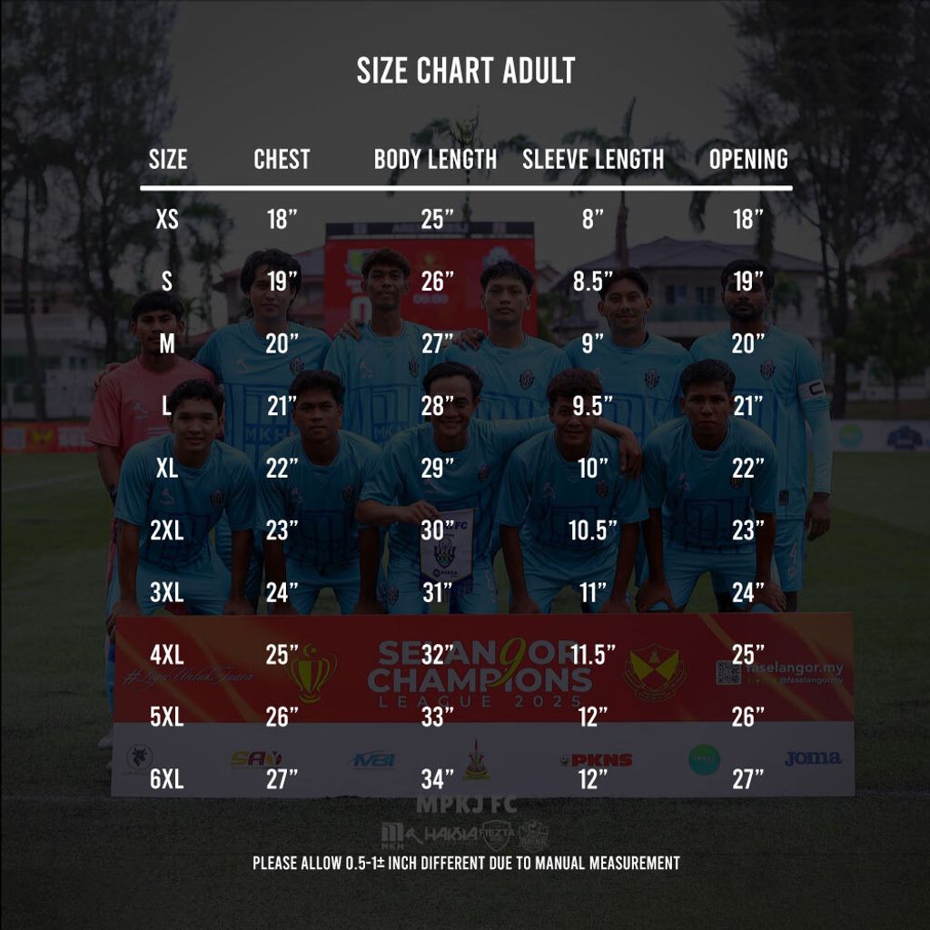 SELANGOR-CHAMPION-LEAGUE-MPKj-FC-JERSEY-HOME-2025-2026-SIZE