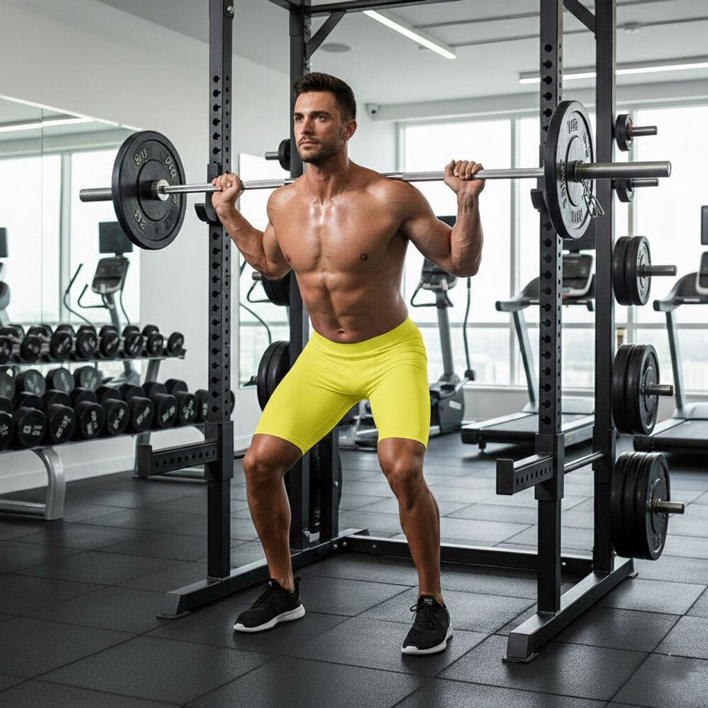 GEARUP-SHORT-COMPRESSION-TIGHT-YELLOW