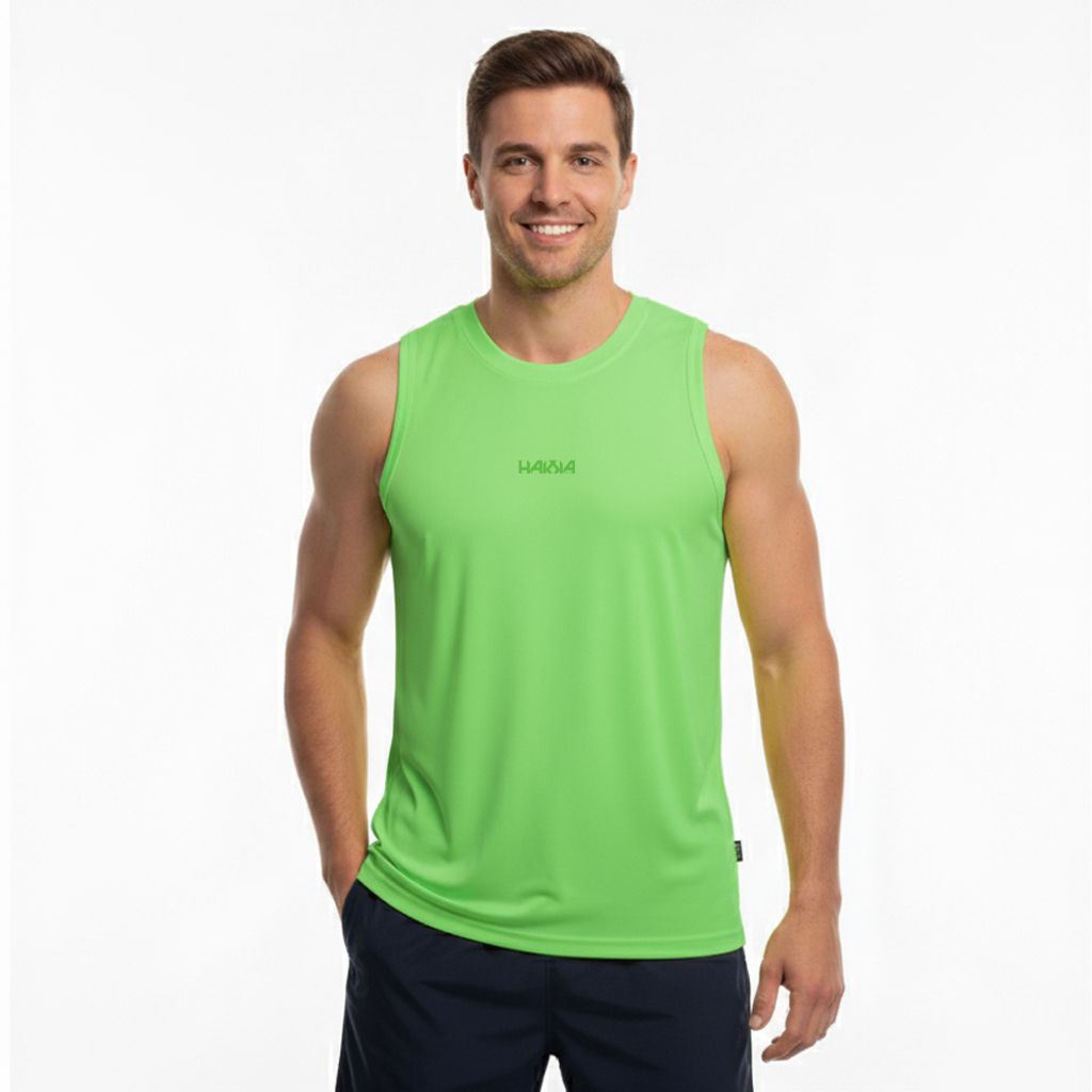 MATRIX-AIR-RUNNING-SLEEVELESS-NEON-GREEN