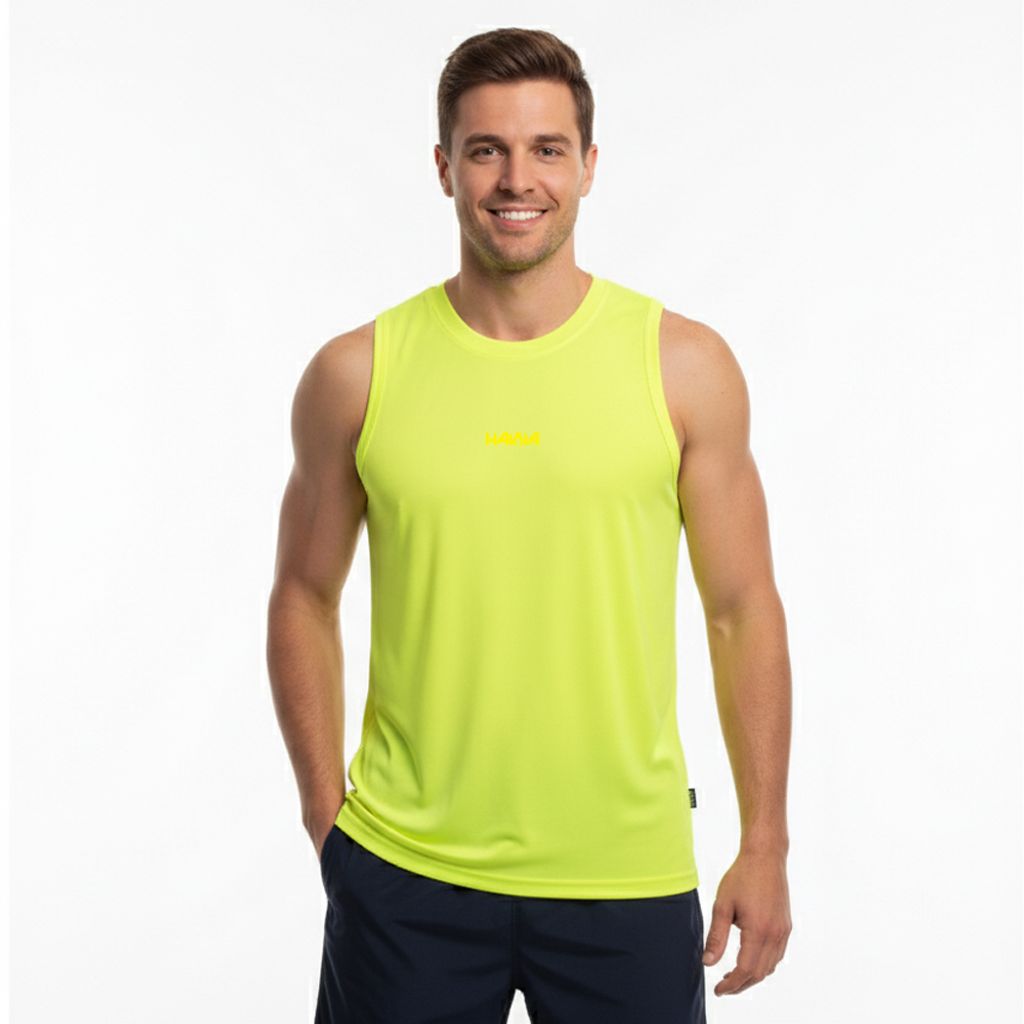 MATRIX-AIR-RUNNING-SLEEVELESS-FLUORESCENT-YELLOW