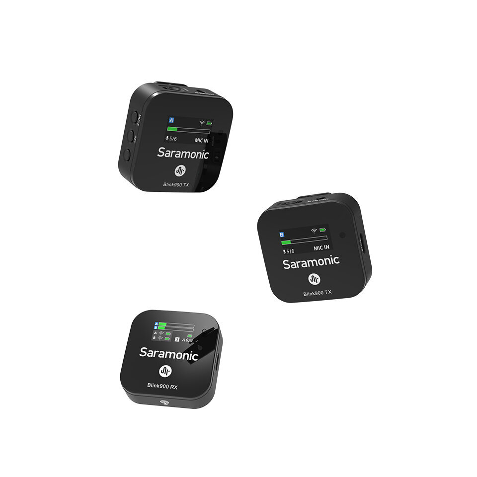 Saramonic Blink900 B2/B2S dual-channel 2.4GHz wireless Saramonic Blink900 B2/B2S dual-channel 2.4GHz wireless