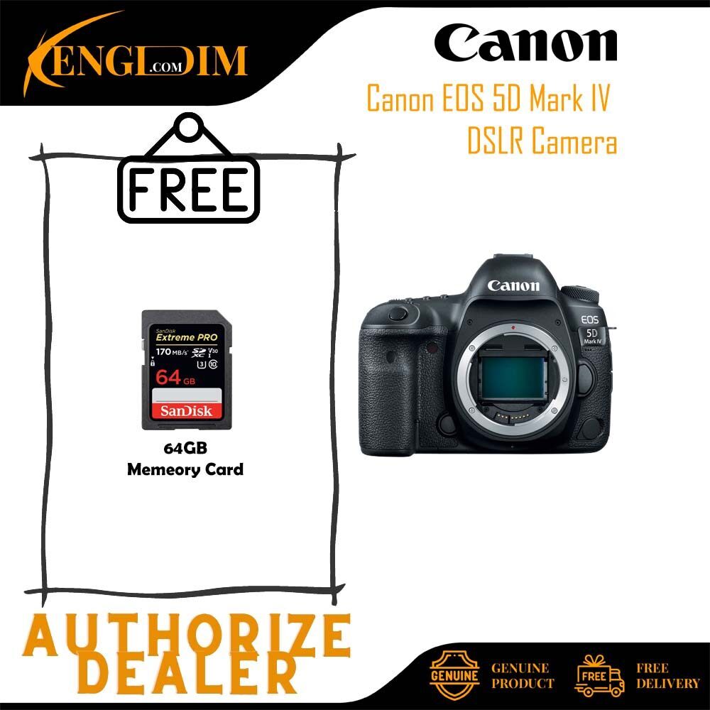 Canon EOS 5D Mark IV DSLR Camera Body – KENGDIM
