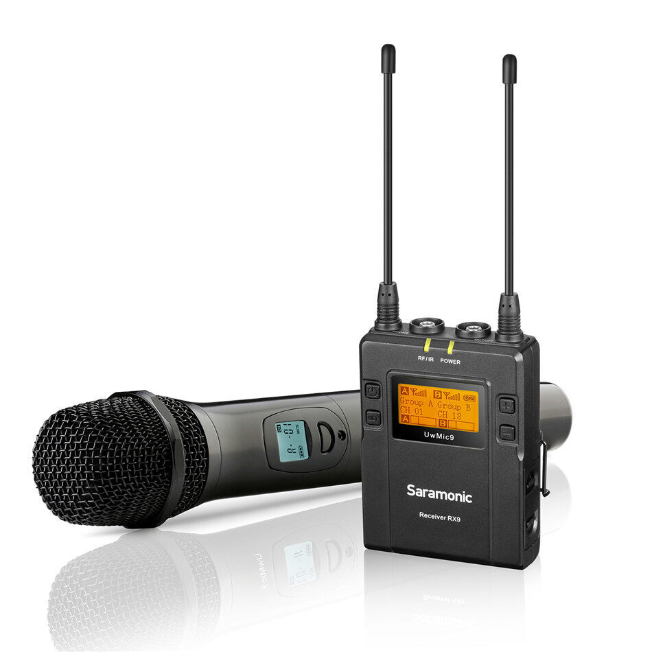 ⭐️新品未使用⭐️UwMIC9 UHFワイアレスマイクロフォン Amazon.com: Saramonic UwMIC9 96-Channel Digital UHF Wireless