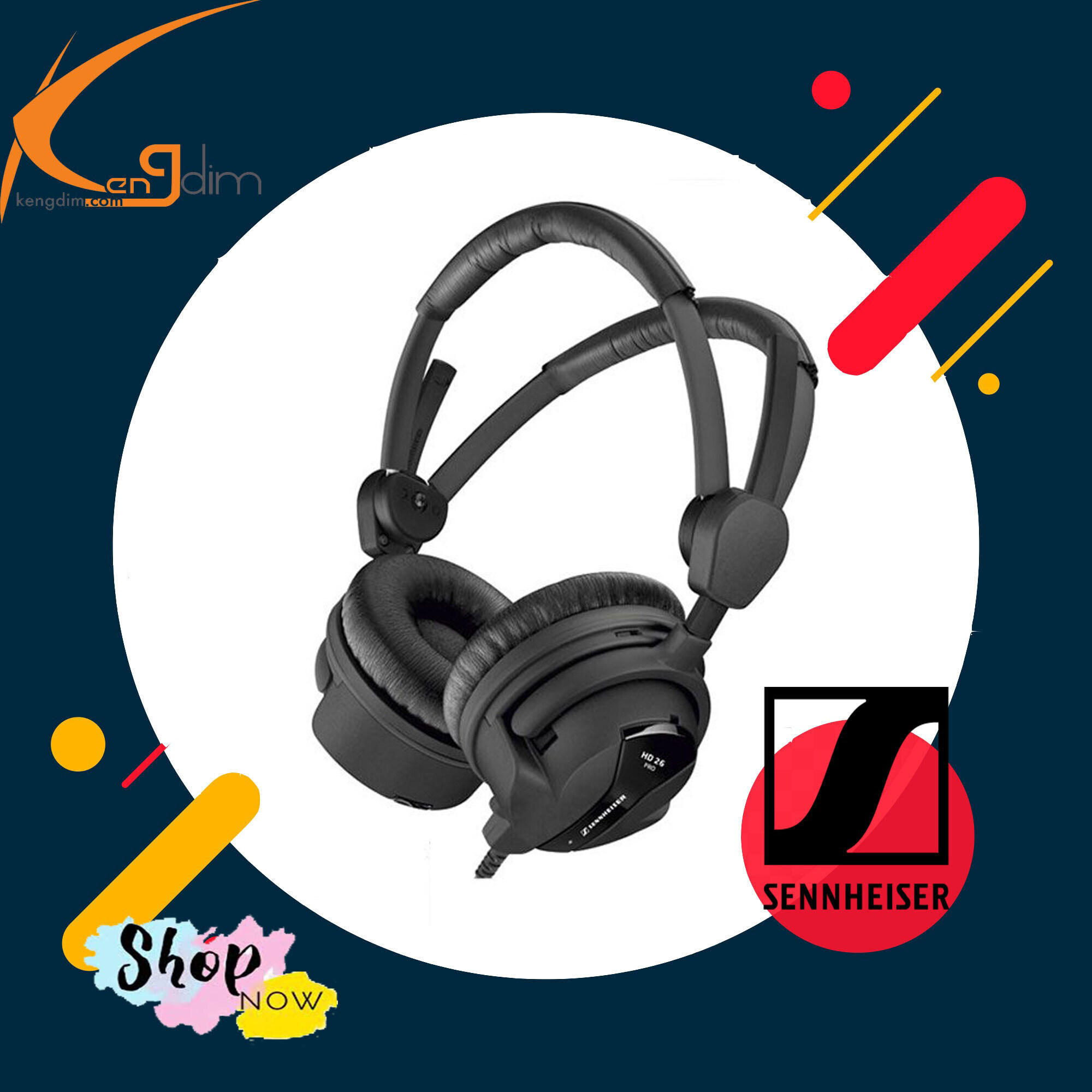 Sennheiser HD 26 Pro Monitoring Headphones – KENGDIM Sennheiser HD 26 Pro Monitoring Headphones – KENGDIM