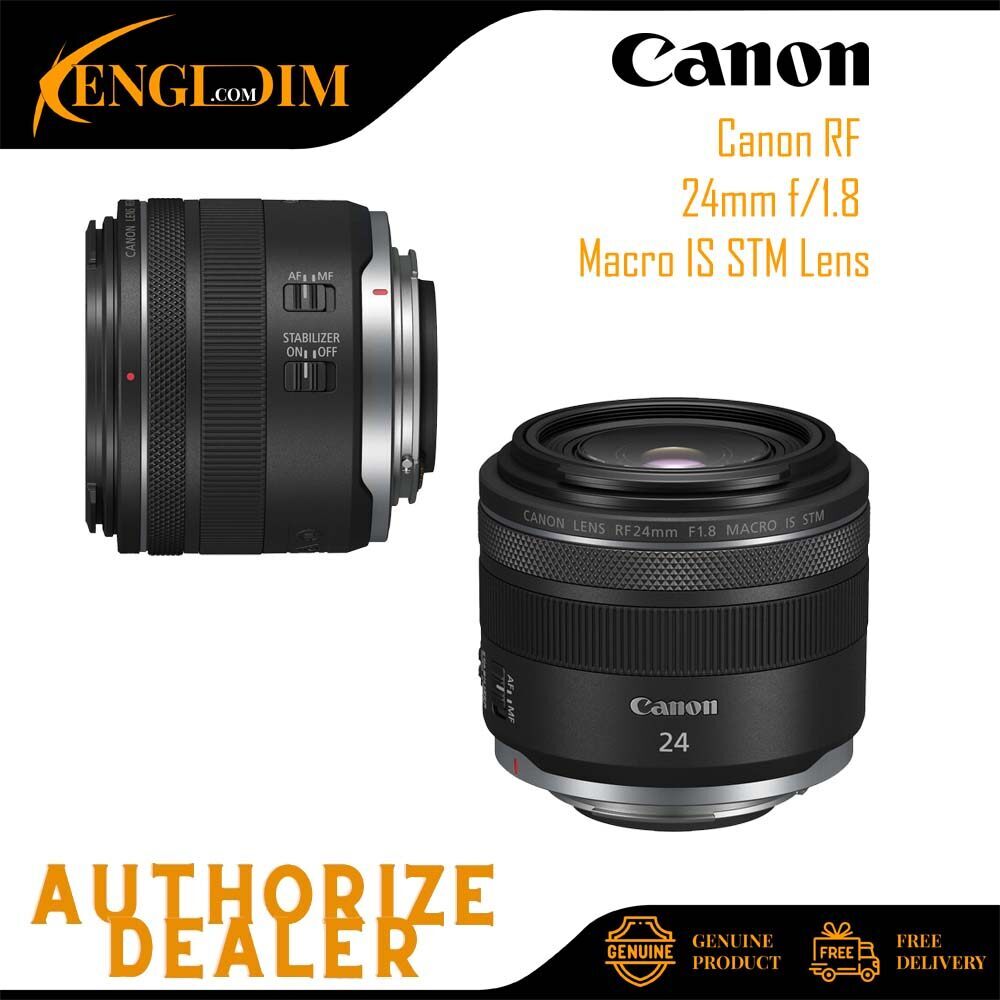 Canon RF 24mm f/1.8 Macro IS STM Lens – KENGDIM