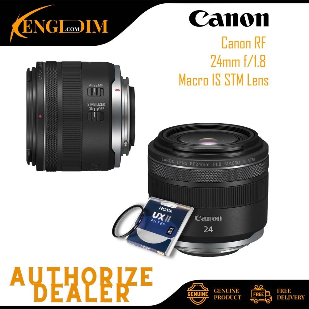 Canon RF 24mm f/1.8 Macro IS STM Lens – KENGDIM