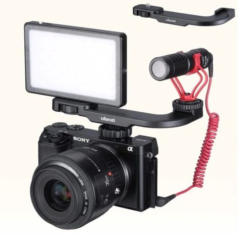 Support Ulanzi PT-8 Avec Griffe Froide Et Trépied 1/4" - Extension Pour Griffe Flash, Accessoire Vlogging