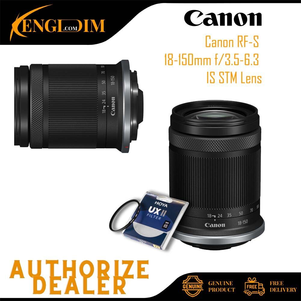 O*様 訳あり CANON RF-S 18-150mm F 3.5-6.3 IS Lente Canon RF-S 18-150mm f/3.5-6.3 IS STM – Zoom Versátil para