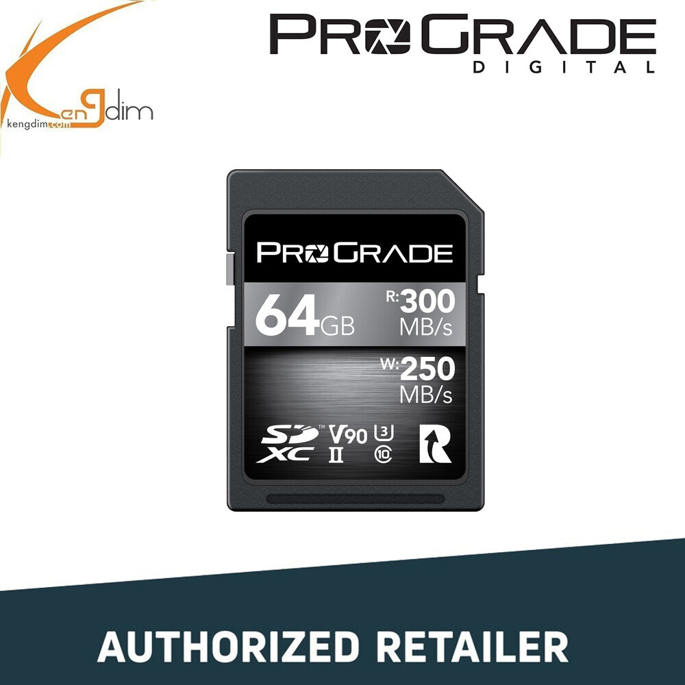 ProGrade Digital 128GB / 256GB UHS-II SDXC V90 Memory Card – KENGDIM