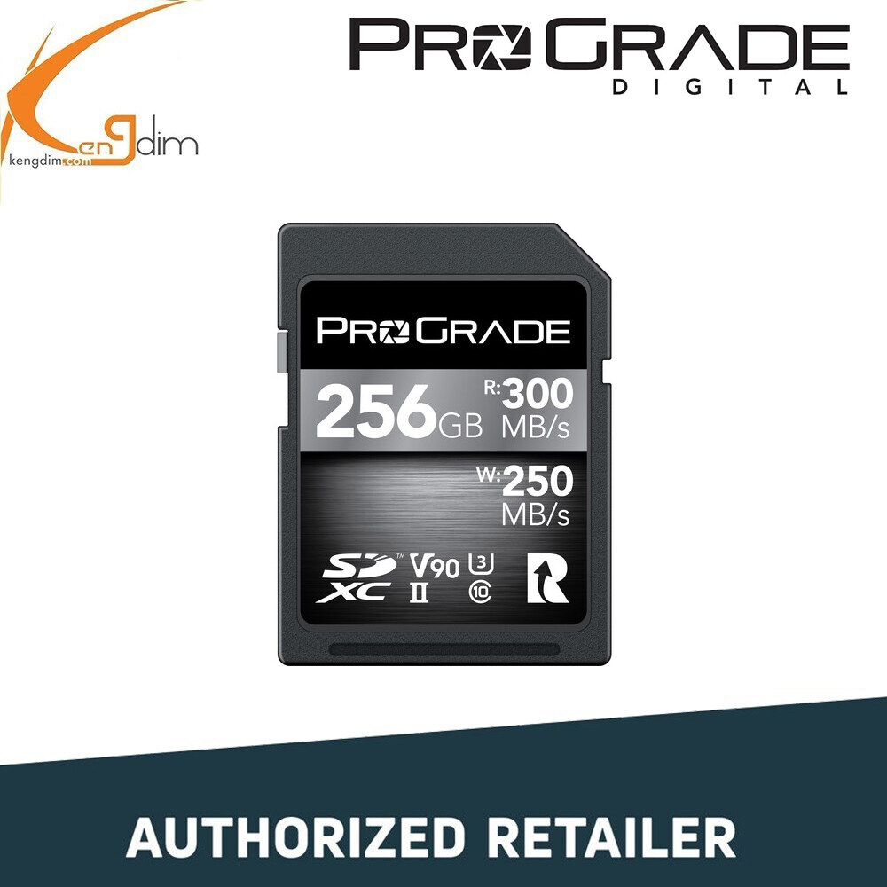 ProGrade Digital 128GB / 256GB UHS-II SDXC V90 Memory Card – KENGDIM
