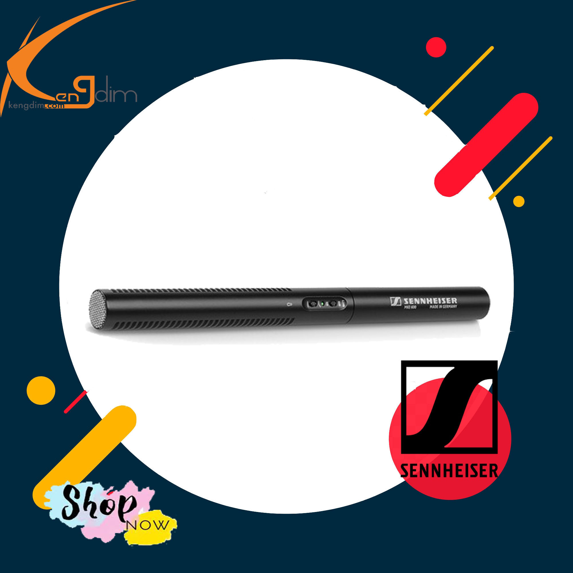 Sennheiser MKE 600 Shotgun Microphone – KENGDIM Sennheiser MKE 600 Shotgun Microphone – KENGDIM