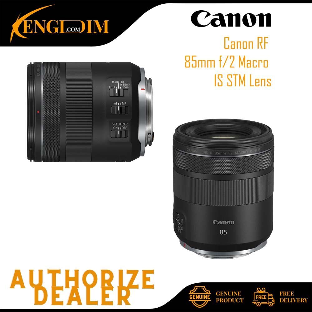 Canon RF 85mm f/2 Macro IS STM Lens – KENGDIM