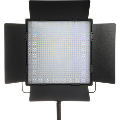 Godox LED1000Bi II Bi-Color DMX LED 3 Light with CB-10 Trolley