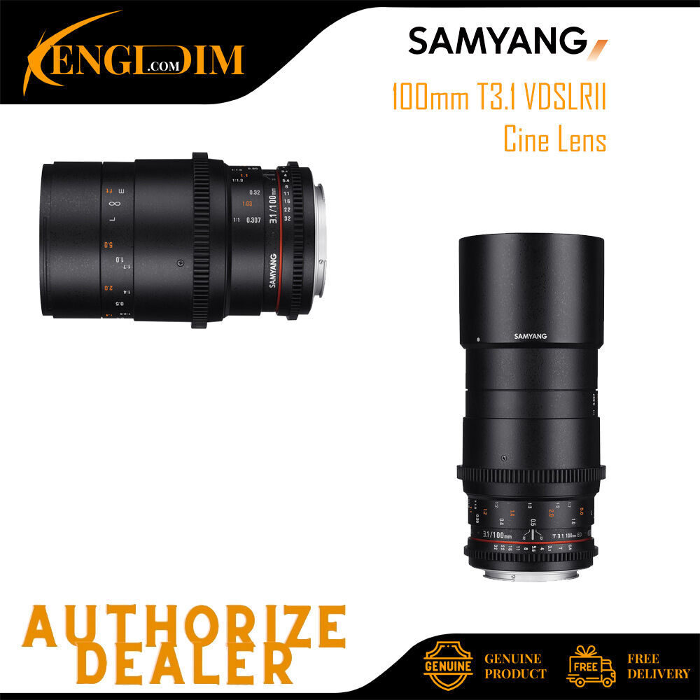Samyang 100mm T3.1 VDSLR ED UMC MACRO Lens – KENGDIM