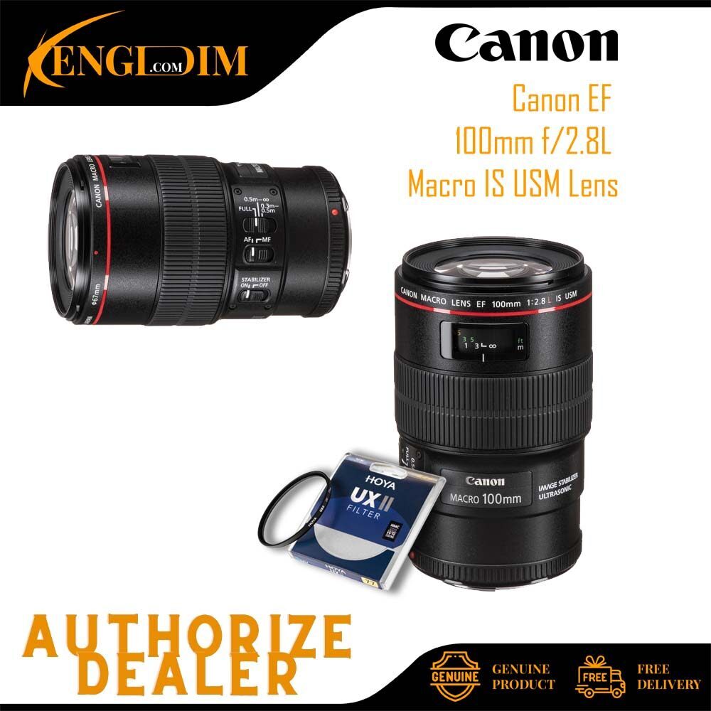 Canon EF 100mm f/2.8L Macro IS USM Lens – KENGDIM